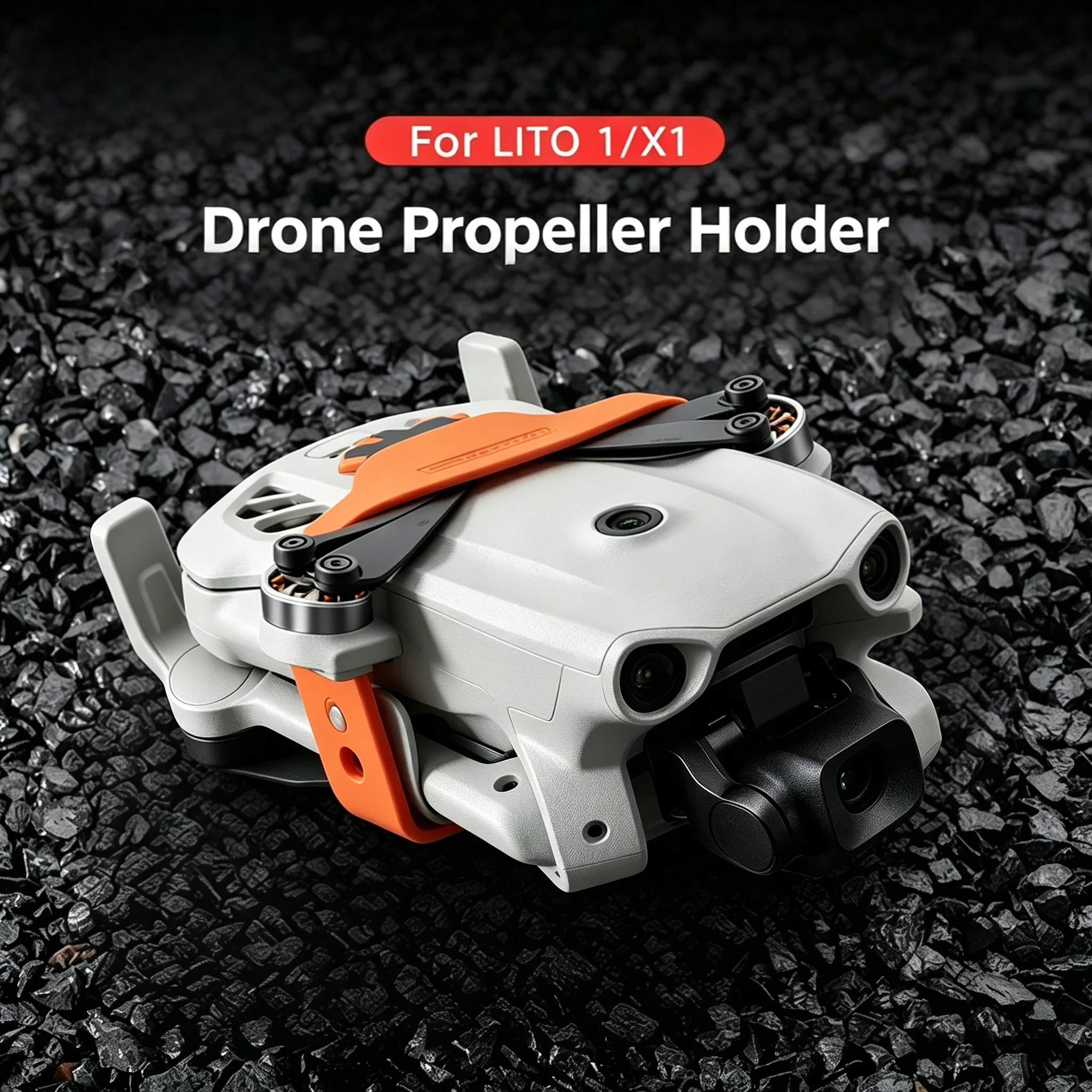 Propellerhalter für DJI Lito 1 LITO X1 Drohnen-Stabilisatorhalterung Schutzgurt Befestigungshalterung Drohnenzubehör