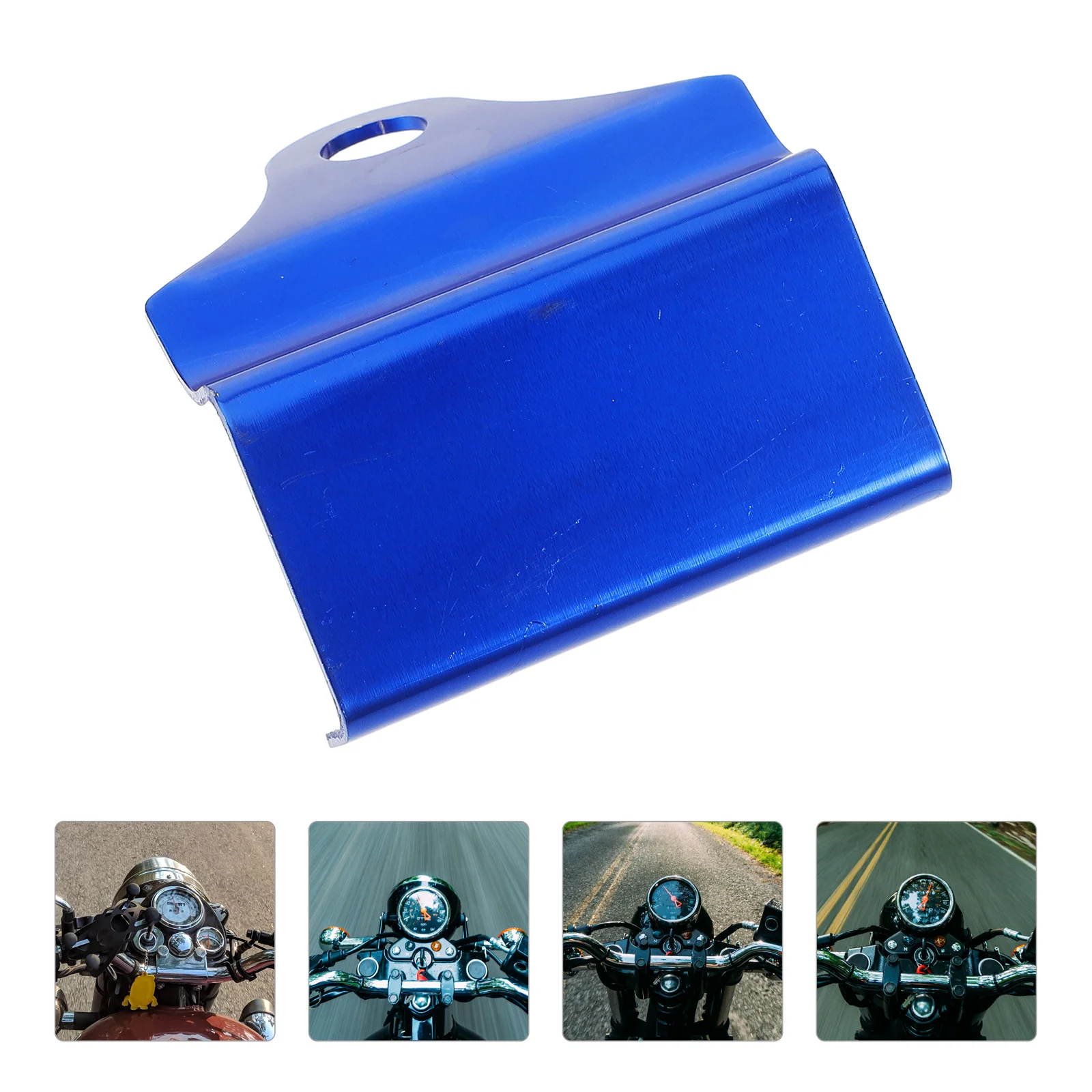 

Aluminum Alloy Motorcycle Instrument Bracket Voltmeter Mounting Holder Digital Meter Support Panel Water Temperature Gauge