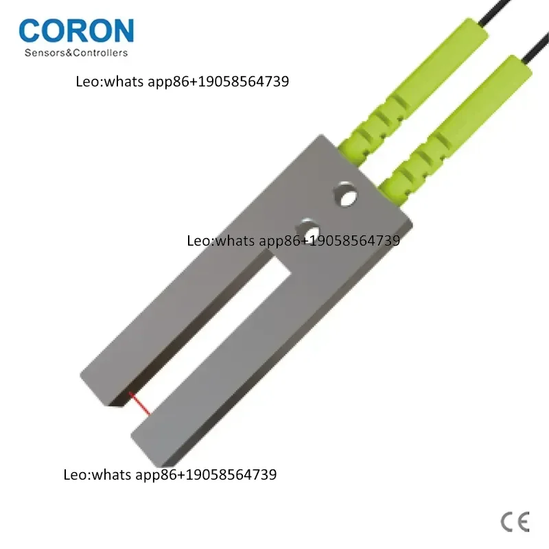 CORON New Right-Angle Fiber Optic Sensor Optical Switch M3 M4 M5 M6 Multiple Cores DC12-24V Detecting Counting