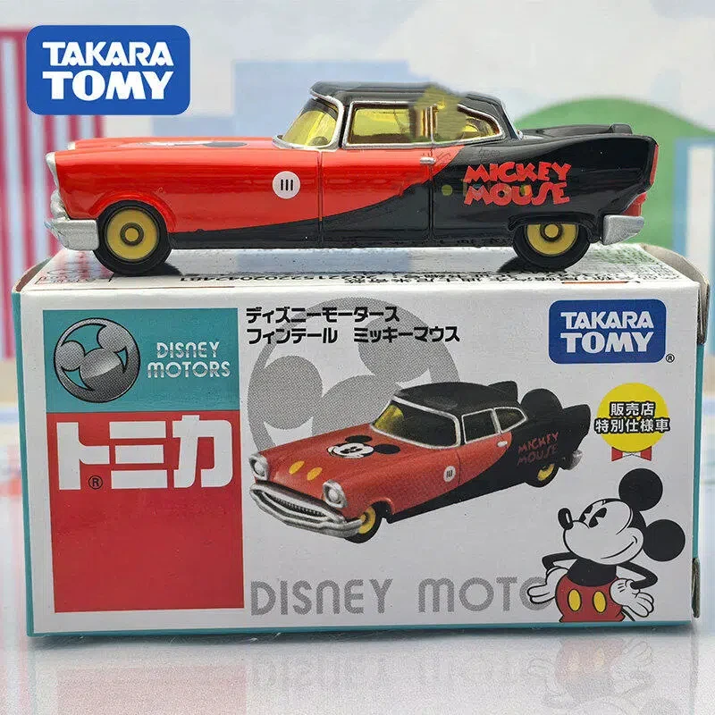 

2026 New TOMY Tomy Metal Car Model Classic Car Mini Toy Car Desktop Decoration Festival Gift Mickey Retro Car Gift
