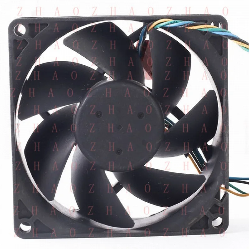 L+ 1pcs for  FA08025M12LPA 80*80*25MM 0.45A DC 12V 4-lines cooling fan 8CM PWM 4Pin