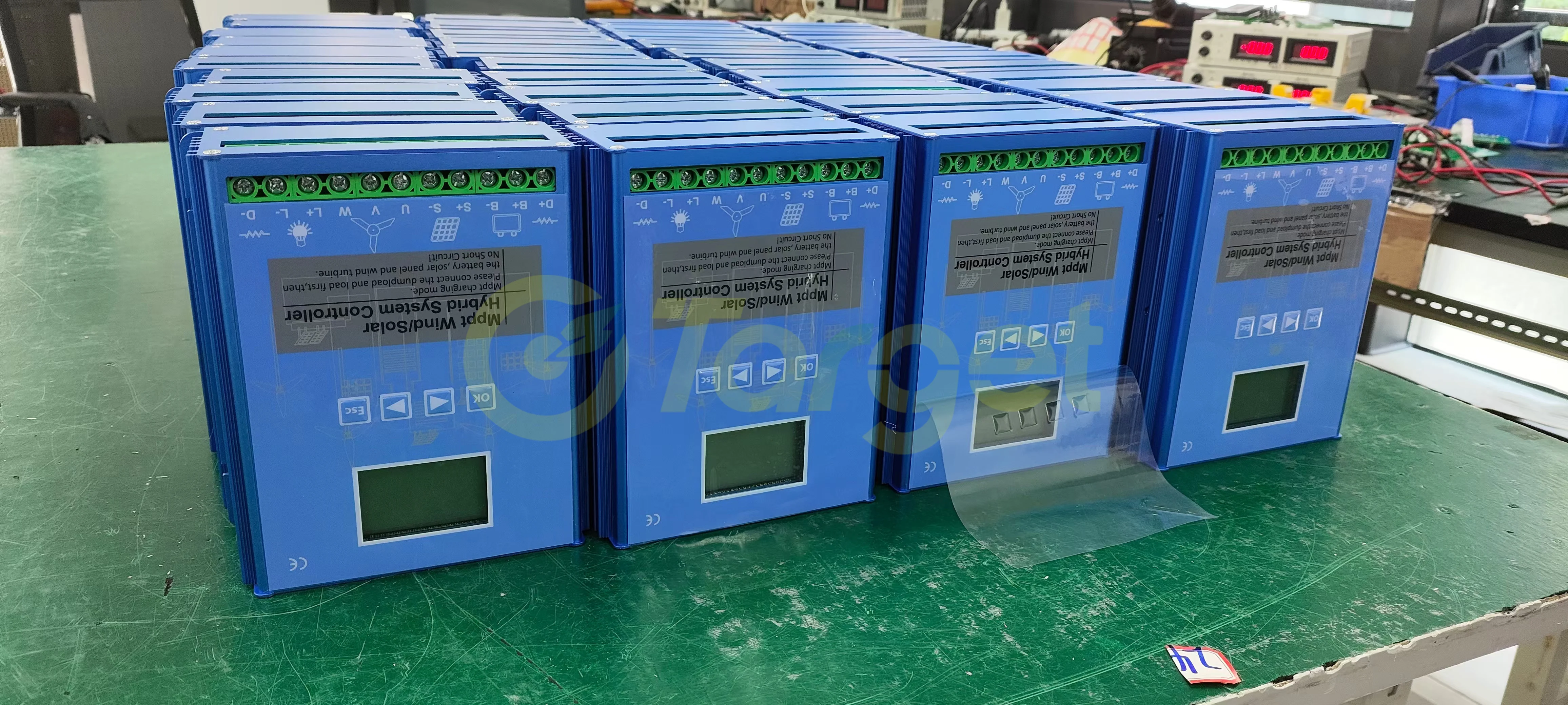 MPPT Wind 2000W & MPPT Solar 5000W 12V/24V/48V Wind Solar Hybrid Charge Controller Hybrid Controller With Dump Load & Bluetooth