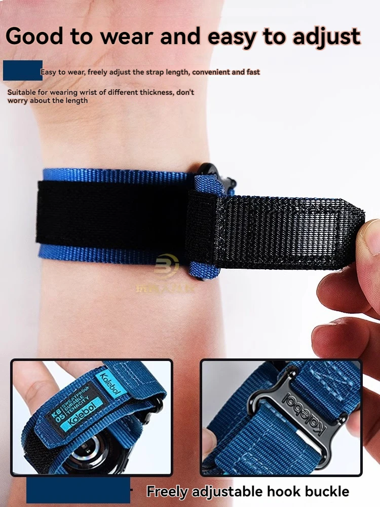 الرياضة النايلون قماش حزام الساعات ل كاسيو G-shock Dw5600 gw-m5610 Gw-b5600 GA2100 GM2100 GM-5600 حزام ساعة اليد الرجال الغوص سوار