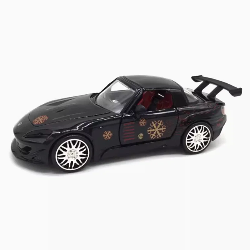 

Слегка дефектная копия игрушечного автомобиля Jada 2001, S2000 в масштабе 1:24, статическое украшение, классический коллекционный подарок