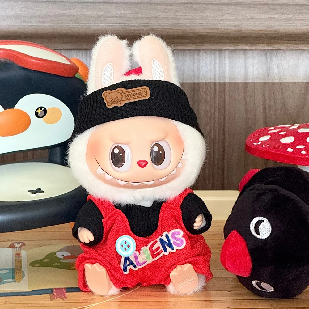 

Для детской одежды labubu 17 см, набор Outfi, милая игрушка для одежды для лабу, аксессуары для одежды