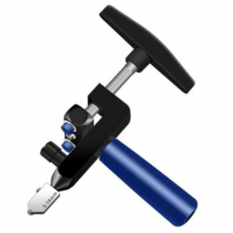 Abridor de azulejos de vidrio recién actualizado, cuchillo de mano de una pieza para azulejos de vidrio, cuchillo de corte de cerámica multiusos