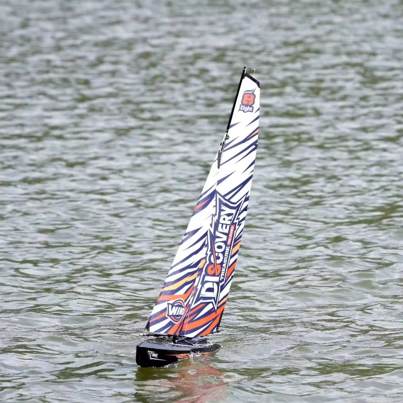 Modello di barca telecomandata 65,5 cm Josway8810 Barca a vela RC Pure Wind Power Radio 2,4 Ghz