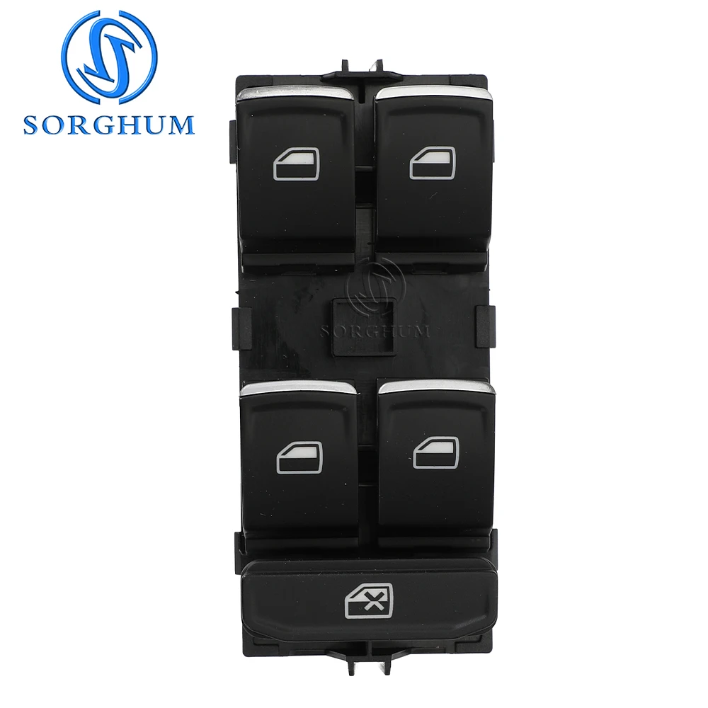 SORGHUM 5G0 959 857C Car Front Driver Side Window Master Control Switch for Golf MK7 Passat B8 Tiguan 5G0959857C 5GG959857C 8P