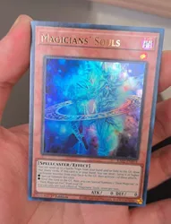 Yugioh KONAMI Duel Monsters TCG RA02-EN014 Magicians' Souls Ultra Rare English 1st Edition Collection Mint Card