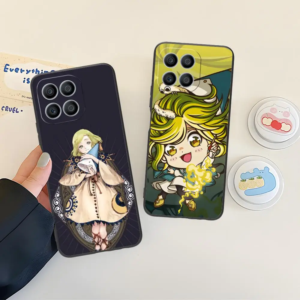 Funda de teléfono Witch Hat Atelier Coco para Honor 90 80 70 60 50 30 20 10 9 8 7 Pro S SE Lite 5G, funda suave de TPU a prueba de golpes
