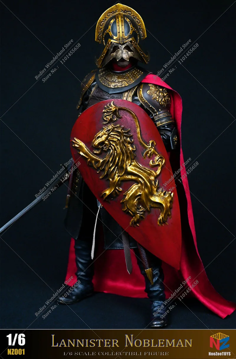 NOOZOOTOYS NZ001 NZ002 1/6 Scale Collectible Lannister of Army Hear me roar NOBLEMAN SERGEANT Male Solider Action Figure