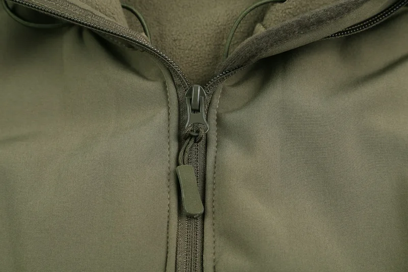 Camo Softshell-Jacke für Herren, wasserdicht, winddicht, Arbeitsanzug, Winter, Jagd, Wandern, taktischer Parka – Detail 10