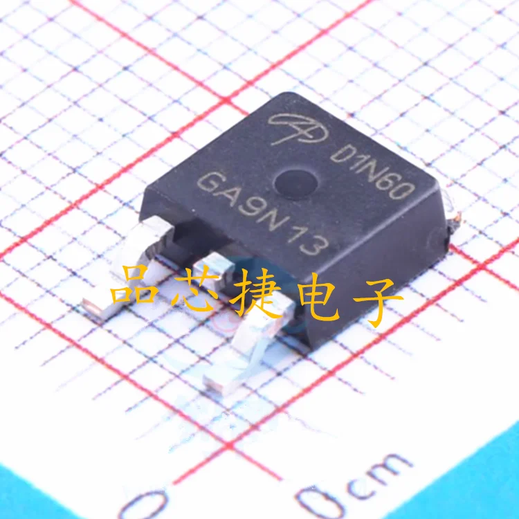 

10pcs orginal new AOD1N60 silk screen D1N60 TO252 600V 1.3A MOS FET chip