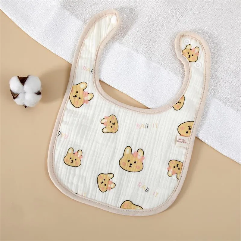 Newborn Bibs Baby Infant Bib Cotton Burp Cloths Bandana Toddler Kids Boy Girls Feeding Saliva Towel Baby Stuff New Arrivals