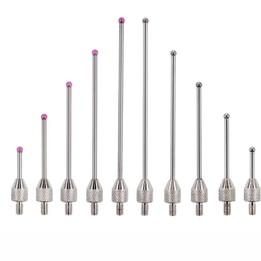 Dial indicator, micrometer, extended measuring head, height gauge, measuring needle, measuring probe, ruby gauge needle