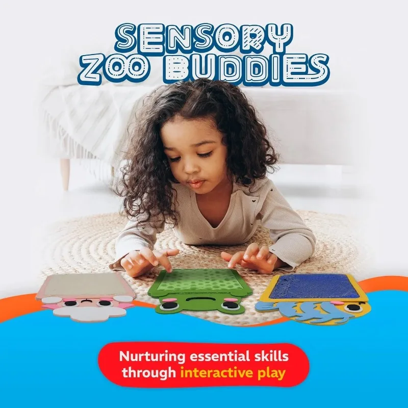Multi-functional Animal Sensory Pads, Montessori Sensory Toys for Children, Hand-eye Coordination Educational Toys for Autism image 5