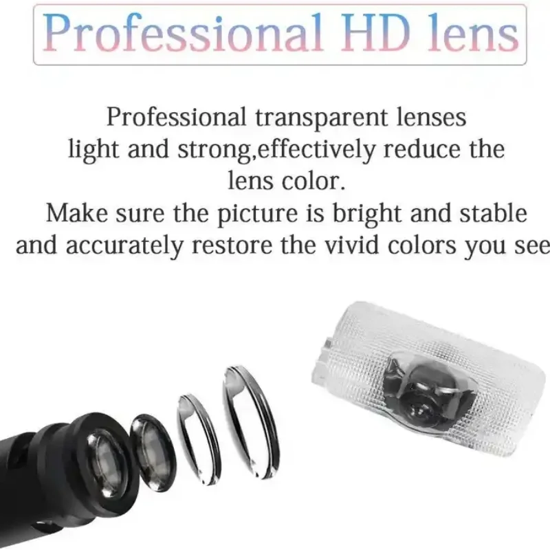 2PCS For Lexus RX GS 300 400 430 350 450 UX HS IS LS LX 570 ES SC LED Courtesy Lamp Car Door Welcome Light Laser Projector