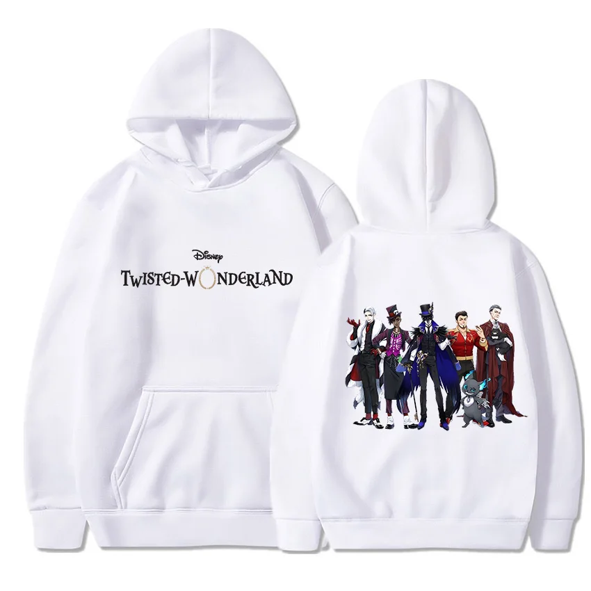 Twisted-Wonderland Women Men Thin Hoodies Sweatshirts Kids Casual Sweatshirt Fashion Hip Hop Streetwear Pullover Hoodies