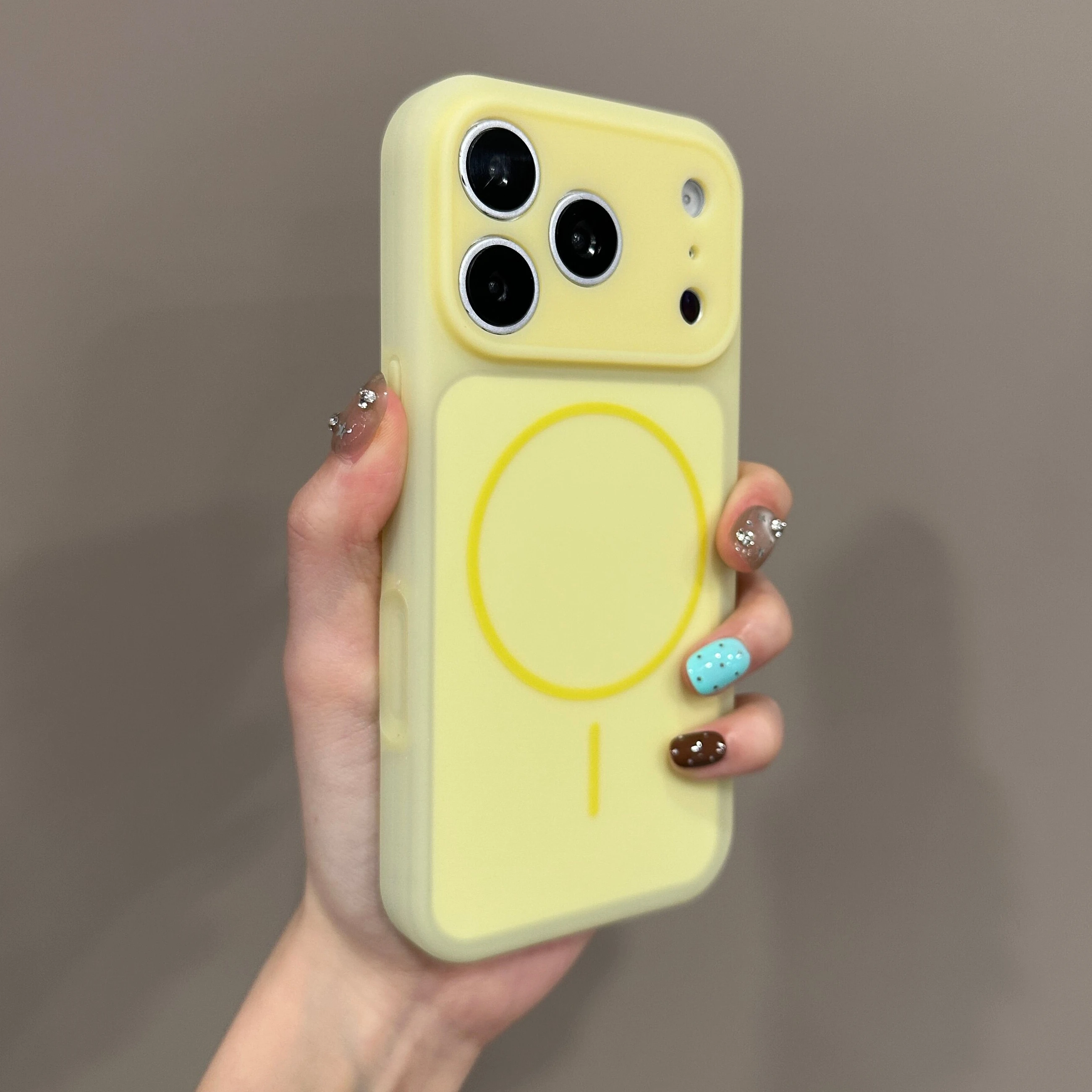Matte Skin Jelly Flüssigsilikonhülle für iPhone 18 17 16 15 14 Pro Max 13 Magnetische Magsafe Wireless Charge Candy Bumper Cover