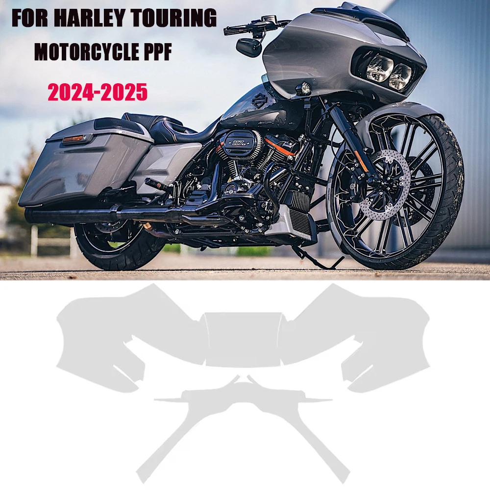 

For Harley Touring Road Glide PPF Paint Protection Film Road Glide TPU 2024-2025 Motorcycle Body Protection Accessories Anti-scr