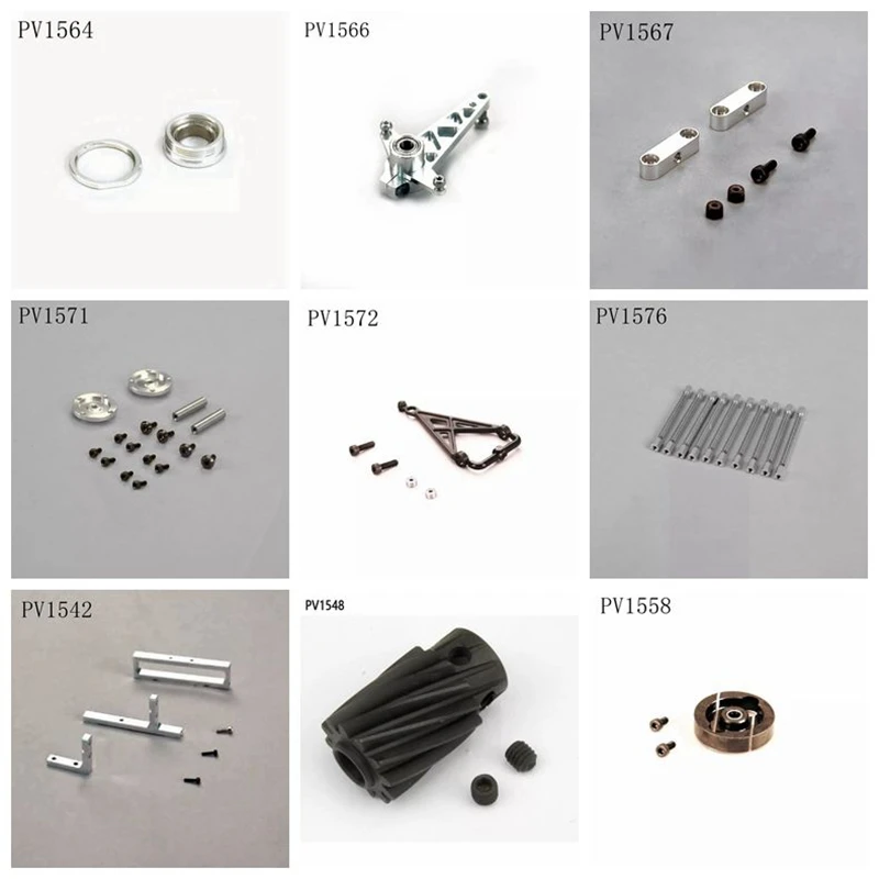 

PV1542 PV1548 PV1558 PV1564 PV1566 PV1567 PV1571 PV1572 PV1576 для Thunder Tiger