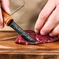 Damascus Pattern Kitchen Knives Boning Paring Knife Meat Cleaver Barbecue Cutting Fishing Fruit Utility Knife Cooking Tools 3