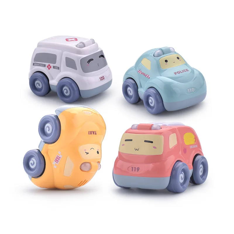 Voiture jouet Montessori pour bébé garçon, cadeau d'anniversaire pour tout-petit de 6 à 12 mois, jeux de voiture pour enfants de 1 an