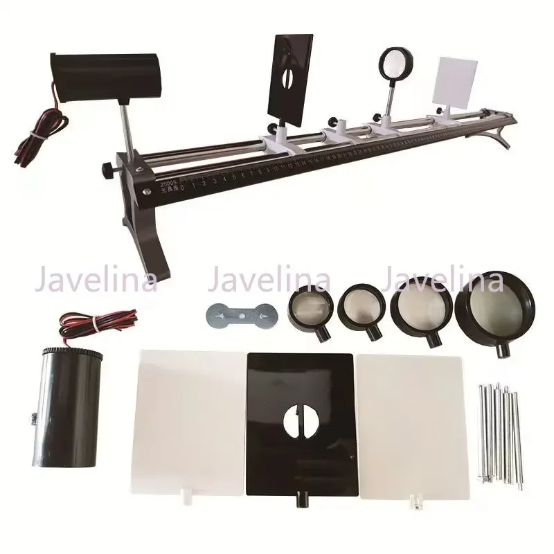 for Physical Optics Experiment Kit with Concave Convex Lens Imaging Set Large Optical Tool Holder Group Educational Science