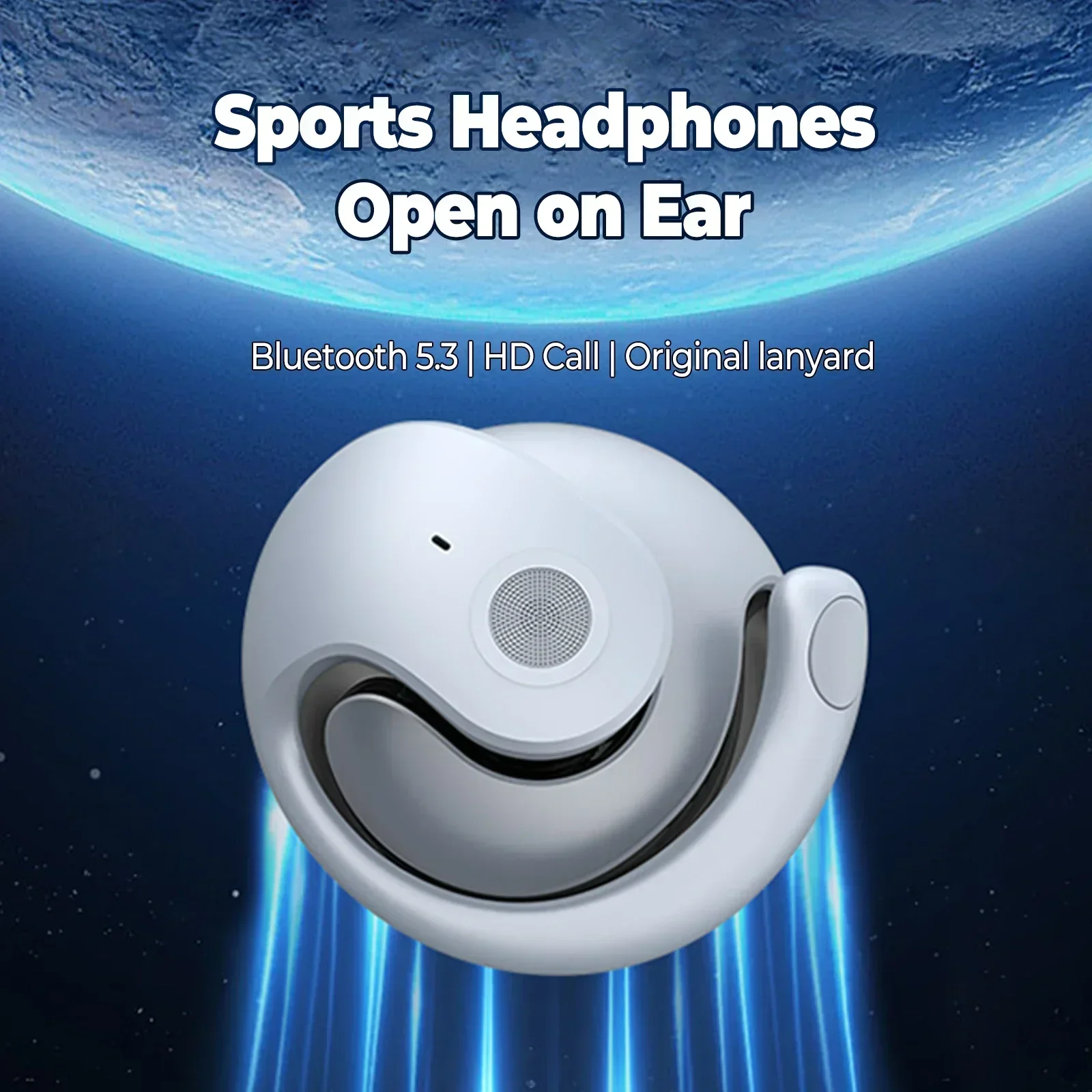 オリジナル BY01 OWS ワイヤレス Bluetooth 5.3 イヤホン t26 長時間バッテリー駆動 イヤホン HIFI 高音質 ヘッドホン スマート HD 通話
