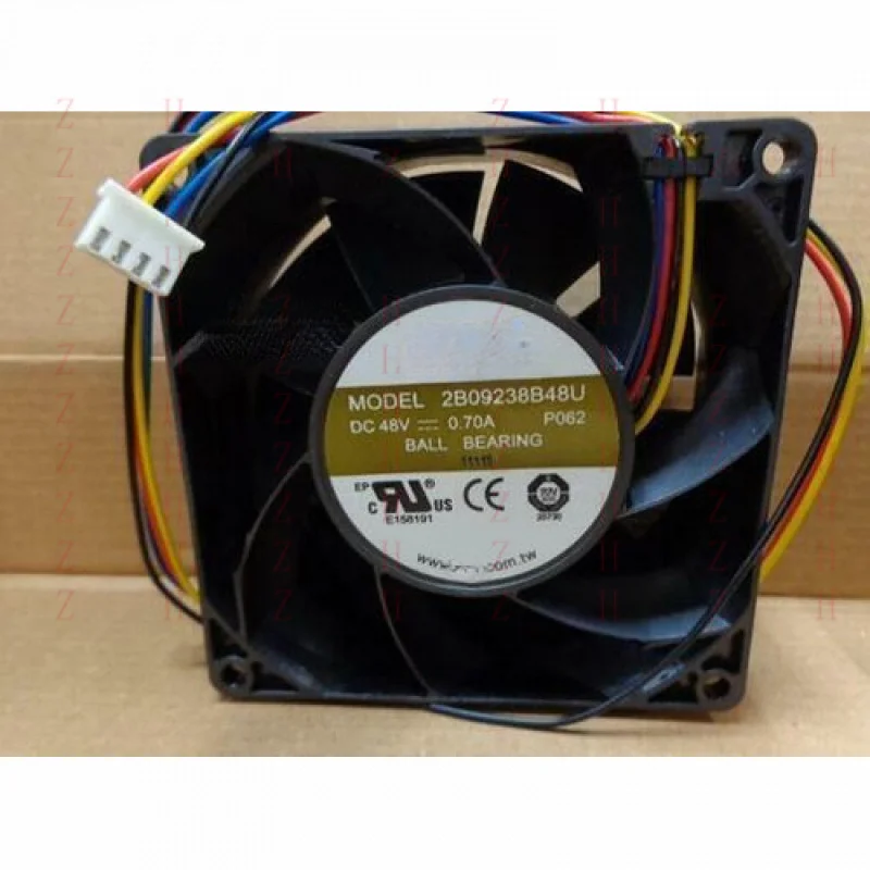 

ZZZ FOR 1pc AVC 2B09238B48U Cooling fan 4pin 48V 0.7A 92*92*38MM