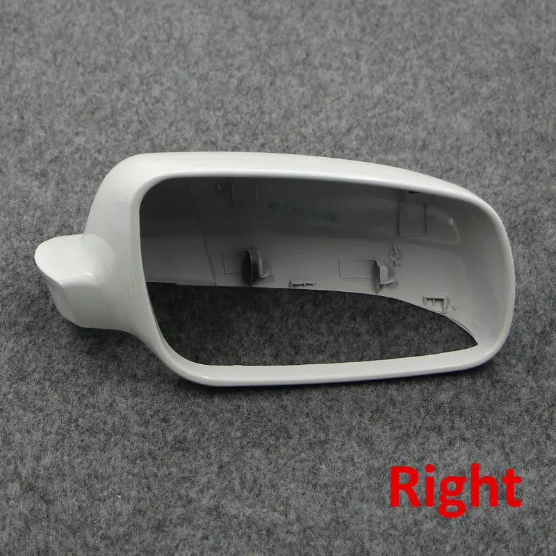 For Passat B5 Bora Golf 4 MK4 Exterior mirror housing Rear view mirror cover white