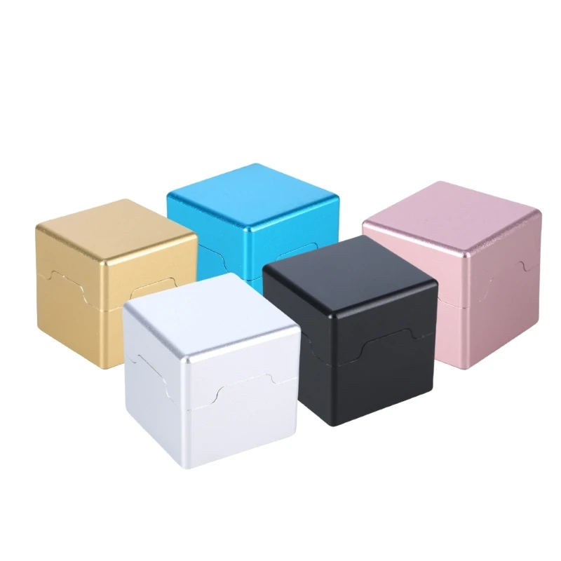 

Чехол для мела для бильярда, алюминиевый магнитный держатель для мела для бильярда, квадратный чехол для переноски мела, держатель для наконечника кия