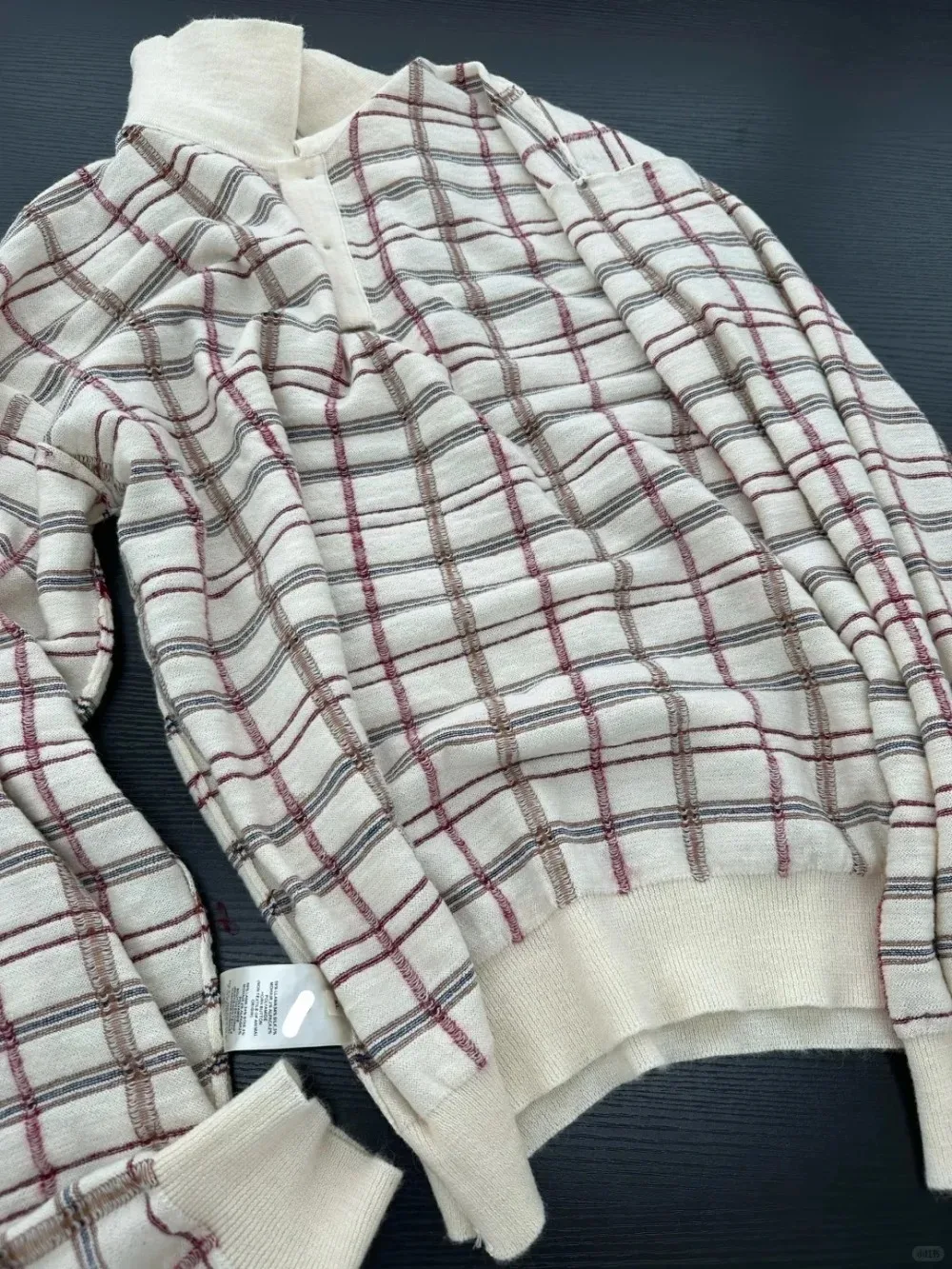 الخريف الشتاء خمر منقوشة محبوك سترة السترة للرجال والنساء #4