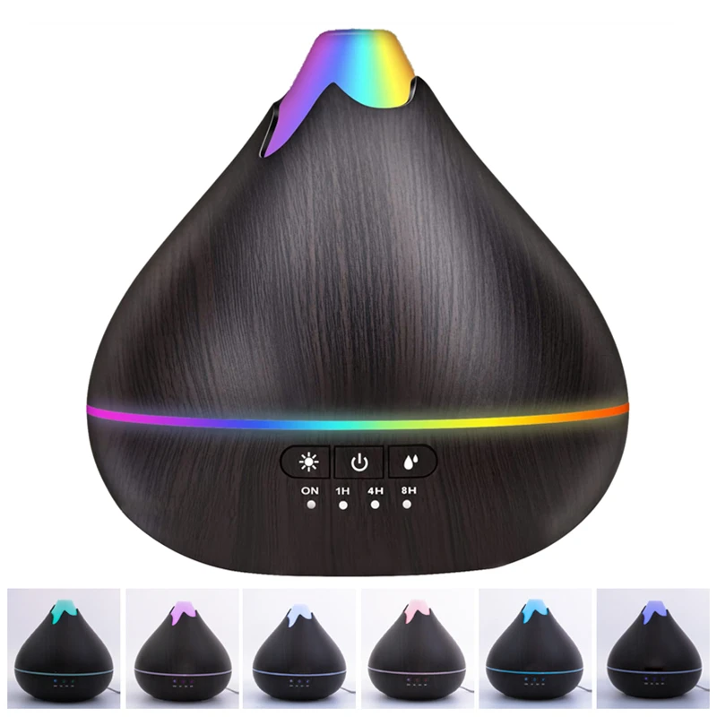 550ml Air Humidifier Premium Essential Oil Diffuser with Remote Control, Ultrasonic Aromatherapy Fragrant Oil Humidifier