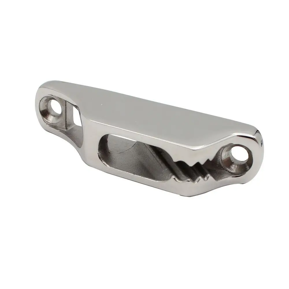 Docking Accessory 316 Stainless Steel Rope Cam Cleat Heavy Duty Durable Clam Cleat Mirror Polish Yacht Accessories Marine