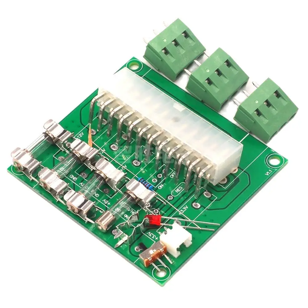 سطح المكتب ATX قوة لوح مهايئ الكمبيوتر امدادات الطاقة ATX مجلس سلك توصيل للطاقة خارج الأسلاك