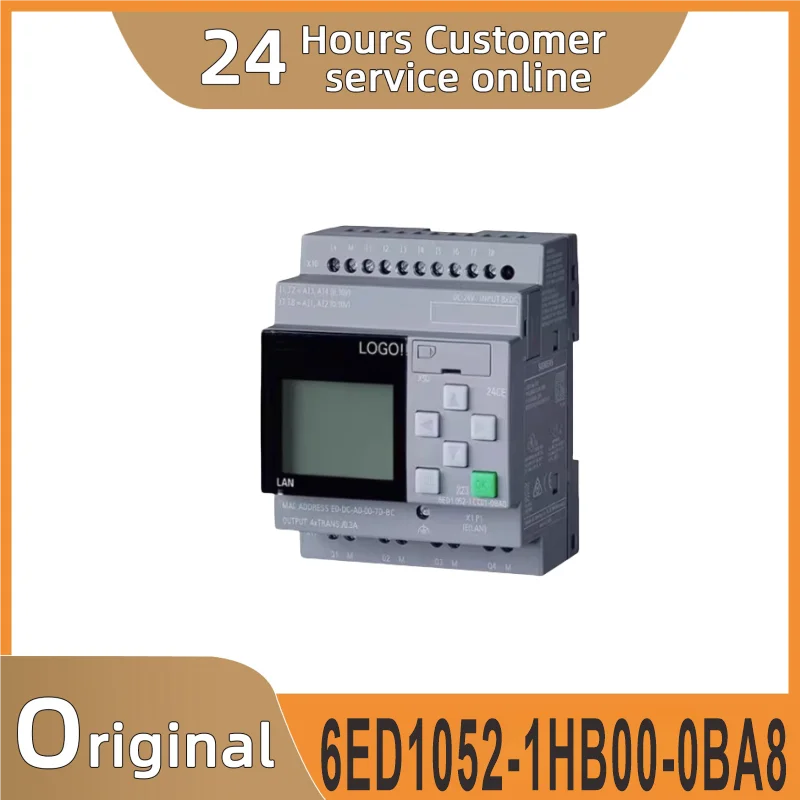 

Brand new original module 6ED1052-1HB00-0BA8 6ED1052-1HB00-0BA8 logo! 8 24RCEO PLC 6ED1 052-1HB00-OBA8 replaceable 6ED1052-1HB0