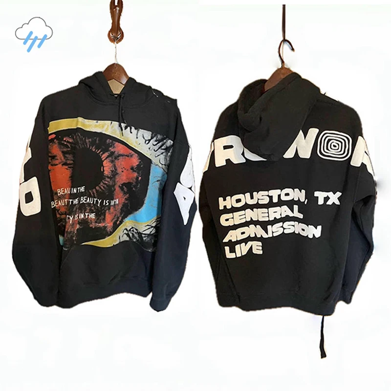 High Street Graphics Print Kanye West CPFM Hoodie Men Women High Quality Cactus Jack Pullovers Oversized Cotton Hooded