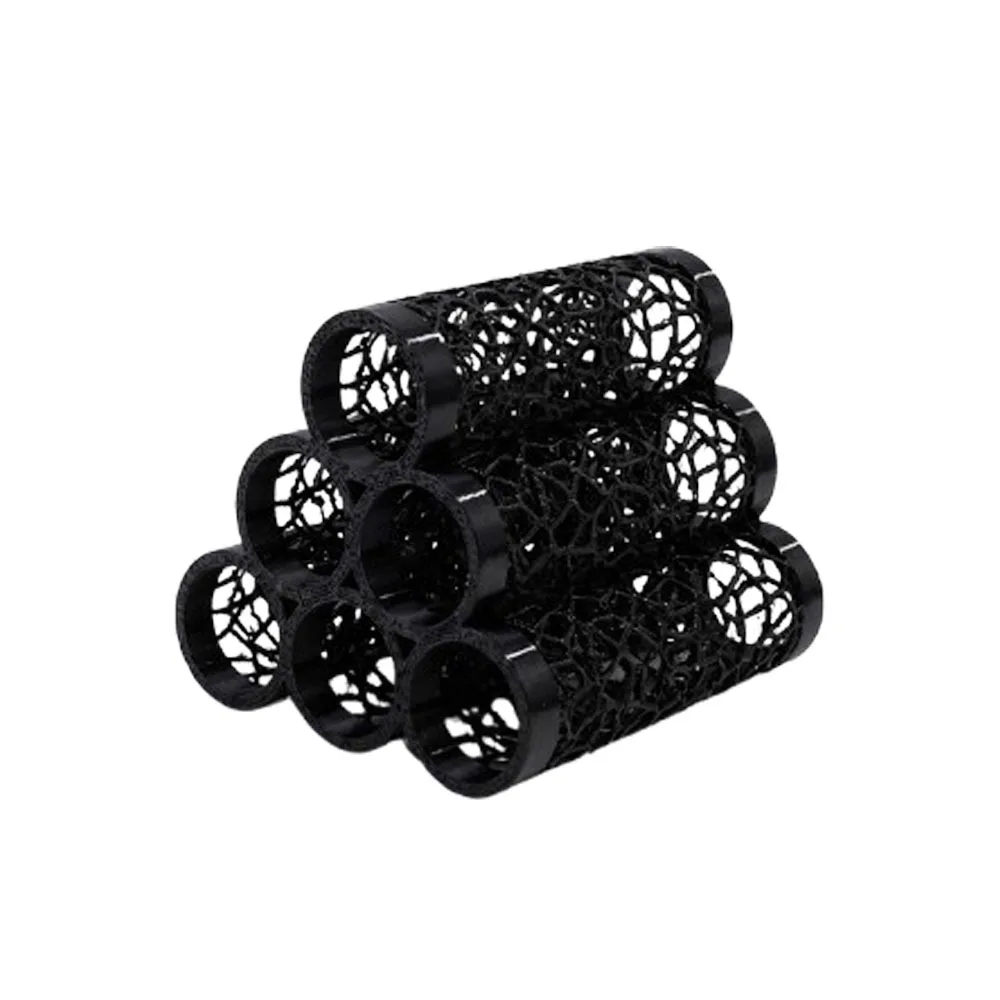 3-10 Holes Fish Shrimp Hideout Shelter Hollow Out 3D Printed Aquarium Underground Cave Plastic Multi-Tube Aquarium Fish Safe Bed
