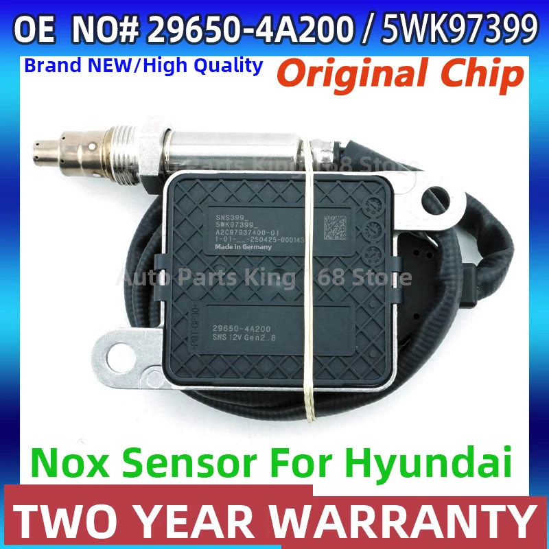 

5WK97399 29650-4A200 296504A200 Nitrogen Oxygen NOx Sensor For Hyundai i800 H-1 2.5 CRDi Kia CEE'D 1.0