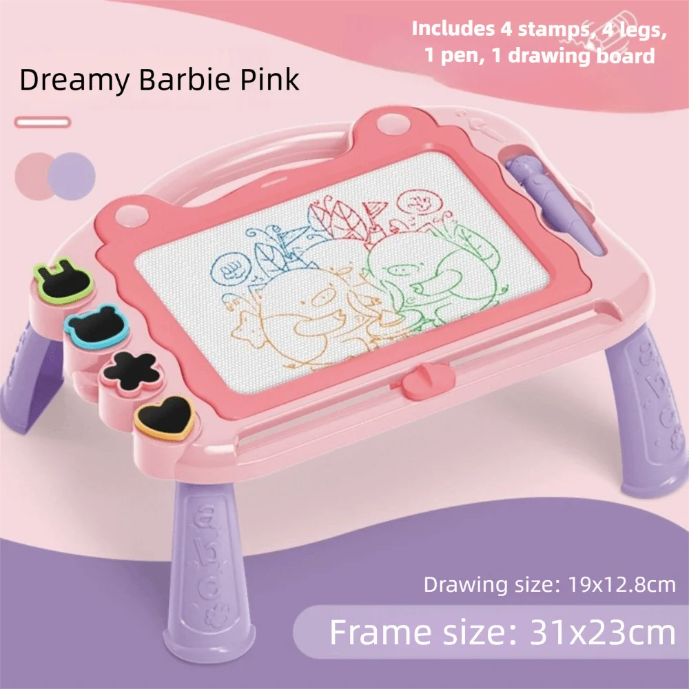 Detachable Parts Magnetic Drawing Board Erasable Reusable Children's Drawing Board Portable Colorful Drawing Board