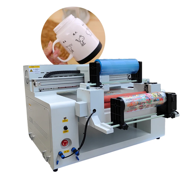 UV flatbed printer operator jobs A3 dtf printing machine used for cylinder multi-function flat printer