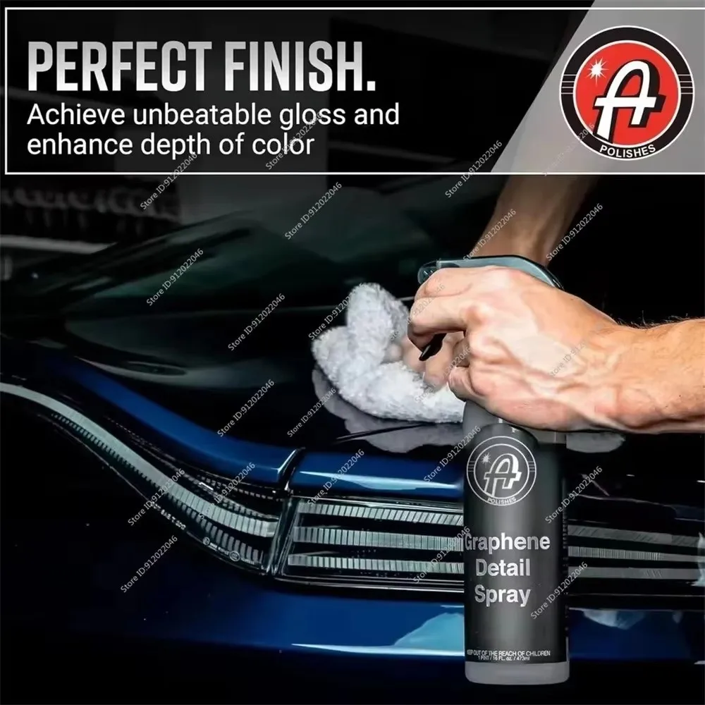 Poliermittel Graphen-Detail-Spray: Verlängert den Schutz von Wachsen, Versiegelungen und Beschichtungen – Wasserloser Detailer, Trockenhilfe, Keramik-Additiv – Detail 3