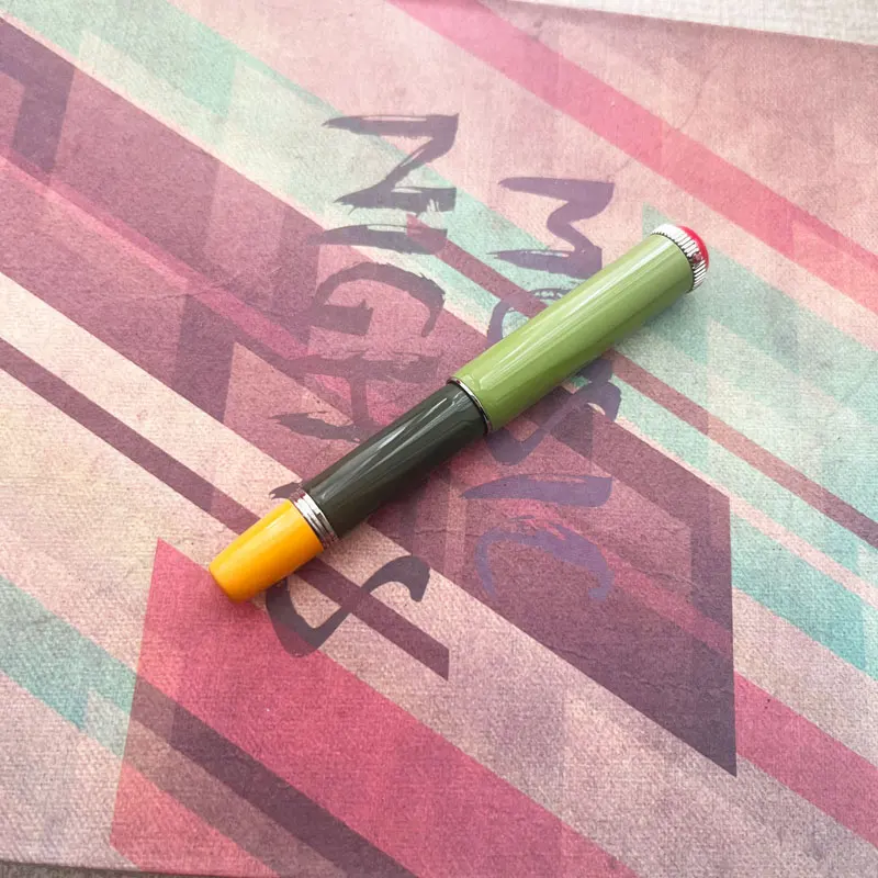 

Новая мини-ручка Hoohill Pico с коротким корпусом, лимитированная серия, зеленый картридж, конвертер, двойное использование, перья EF, F, M, деловые канцелярские принадлежности, подарок