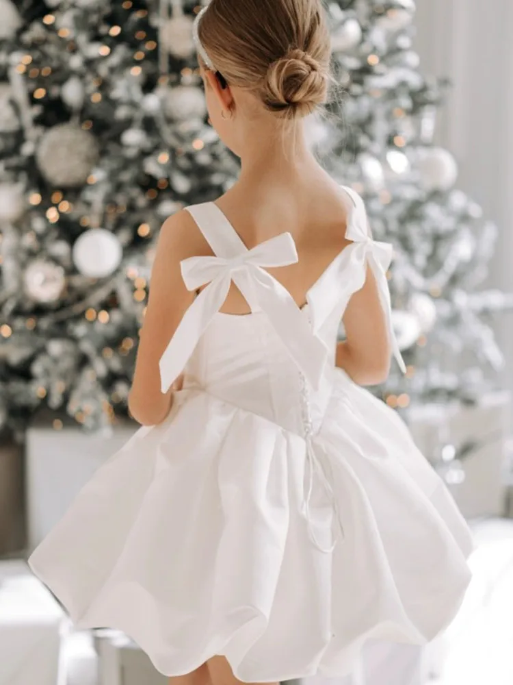 Neues Kinder-Partykleid, Gastgeberin, Klavier-Aufführung, Geburtstag, Hochzeit, Mädchen-Partykleider A5026, Vestidos, Blumenmädchenkleider – Detail 6