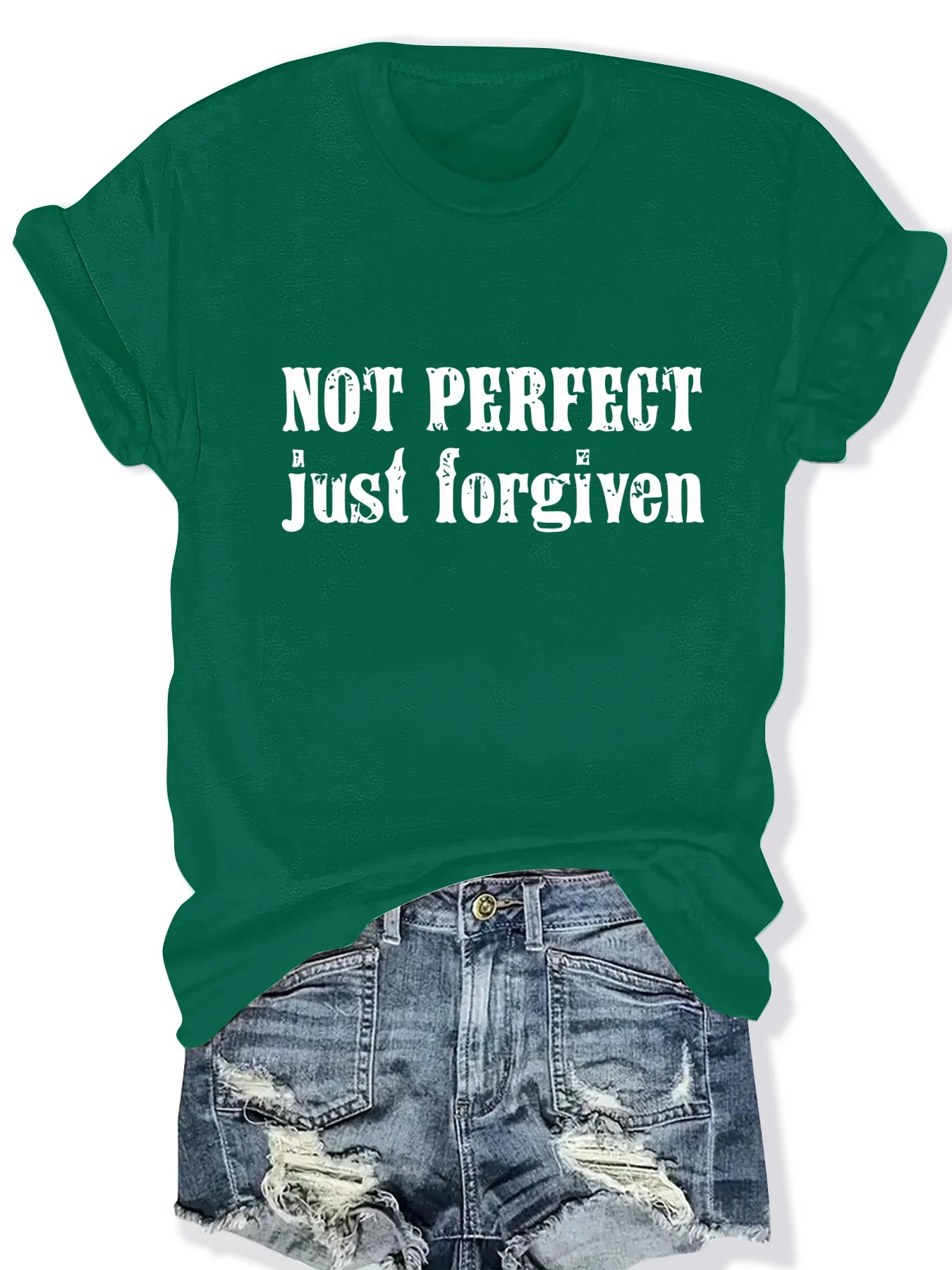 

Модная женская футболка с круглым вырезом и коротким рукавом, с принтом в виде букв, повседневная, удобная, женский топ