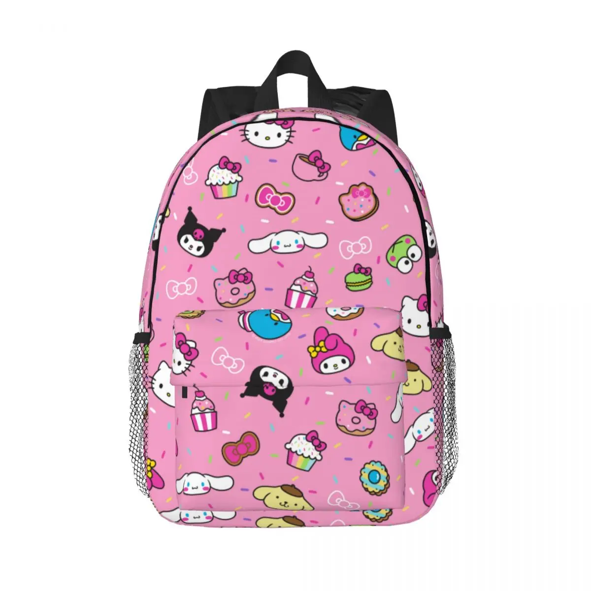 

Sanrio Hello Kitty New Fashionable Pattern School Bag Print Lightweight Backpack 15inch