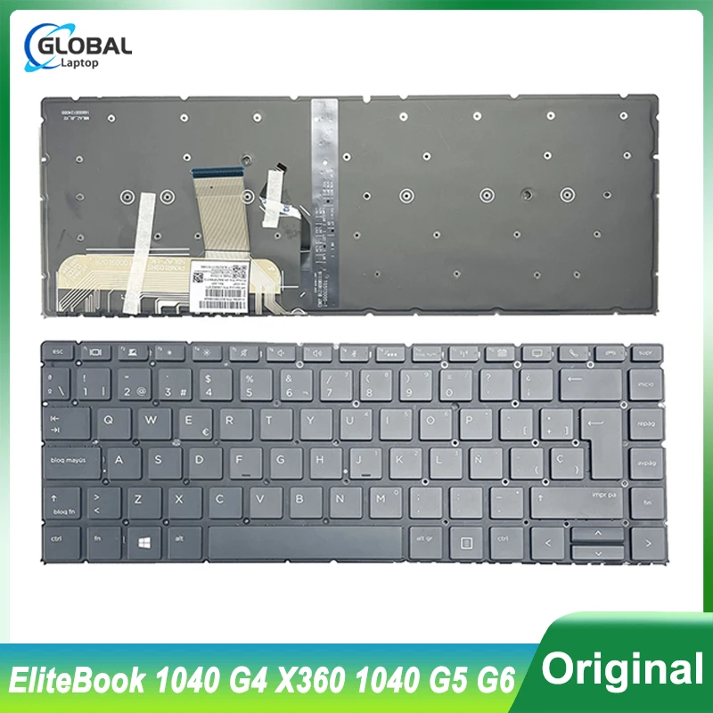 

Original New SP TR PO Keyboard for HP EliteBook 1040 G4 X360 1040 G5 G6 Laptop Backlit Keyboard Replacement