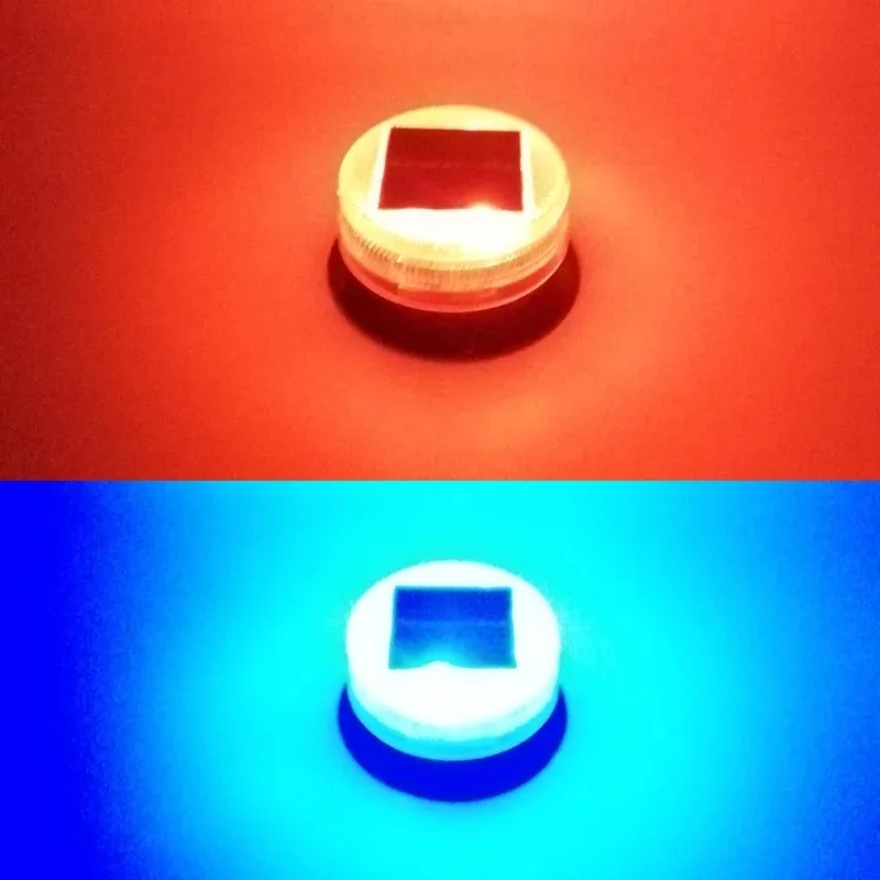 8 perline lampada avviso solare flash luce led sicurezza stradale avviso flash avviso auto