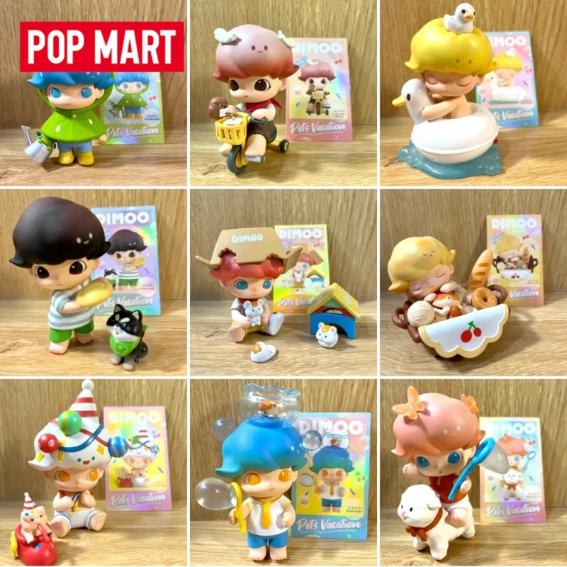 البوب مارت ديمو الحيوانات الأليفة عطلة سلسلة صندوق أعمى مفاجأة صندوق الغموض لطيف أنيمي عمل الشكل الحلي التماثيل Kawaii الاطفال هدية #1
